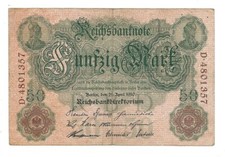 Banknote deutschland deutsches gebraucht kaufen  Jena