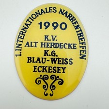 Plakette narrentreffen 1990 gebraucht kaufen  Velbert