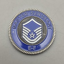 Moeda desafio US Air Master Sergeant E-7 comprar usado  Enviando para Brazil
