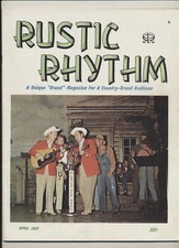Rustic rhythm magazine for sale  Casco