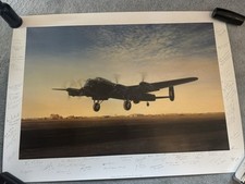 Multi signed lancaster for sale  WORCESTER PARK