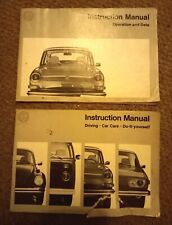 1972 volkswagen instruction for sale  HOOK