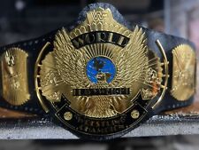 NOVO CINTO WINGED EAGLE WORLD HEAVYWEIGHT WRESTLING CHAMPIONSHIP LATÃO 4MM, usado comprar usado  Enviando para Brazil