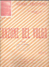 Spartito canzone volga usato  Italia