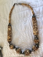 Carved cow bone for sale  Portland