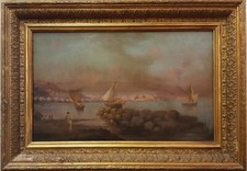 Veduta napoli con usato  Portici