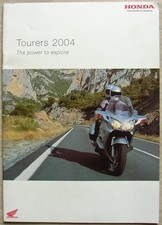 Folheto de vendas de motocicletas HONDA Tourer fevereiro de 2004 Gold Wing CBR1100XX XL650V ++ comprar usado  Enviando para Brazil