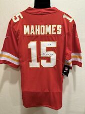 CAMISETA NIKE FIRMADA POR PATRICK MAHOMES KANSAS CITY CHIEFS L BECKETT segunda mano  Embacar hacia Argentina