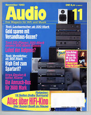 Audio 1993-11 Sony TA-F5O5, Akai CD-69, Pioneer PD-S 802, Sony CDP-X202 comprar usado  Enviando para Brazil