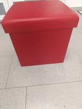 Sitzhocker rot eigener gebraucht kaufen  Gersthofen