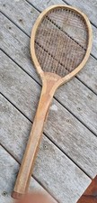 Antique wooden tennis for sale  WHITSTABLE