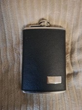 Flachmann edelstahl lederbesat gebraucht kaufen  Essen