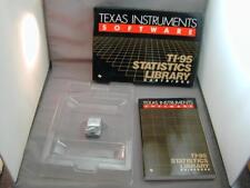 Cartucho de biblioteca de estatísticas & Livro Para Calculadora Texas Instruments Procalc comprar usado  Enviando para Brazil