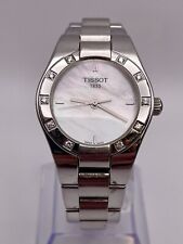 Relógio suíço feminino Tissot Glam Sport 1853 6” WR 50M diamante acento T043010A comprar usado  Enviando para Brazil