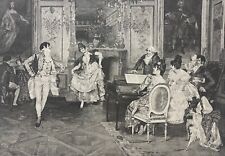 Menuet schmutzler xylographie d'occasion  Marseille X