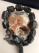 Steinkette naturstein collier gebraucht kaufen  Karlsruhe