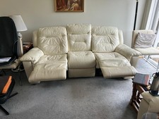 3 seater leather reclining sofa for sale 3 seater leather reclining sofa for sale WELWYN GARDEN CITY