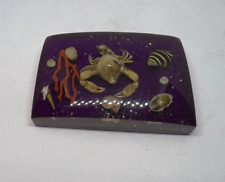 Lucite paperweight seaside for sale  NEWCASTLE UPON TYNE