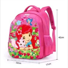 Mochila escolar fofa de morango desenho animado 16 polegadas comprar usado  Enviando para Brazil