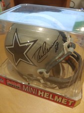 2001 Playoff Absolute Memorabilia mini capacete autógrafos Drew Pearson... comprar usado  Enviando para Brazil