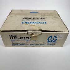 Pioneer KE-2100 Cassete Carro Estéreo Sintonizador Eletrônico AM/FM + Caixa Original Antigo comprar usado  Enviando para Brazil