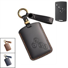Capa de couro genuíno chave de carro para Renault Megane Duster Clio Twingo Laguna comprar usado  Enviando para Brazil