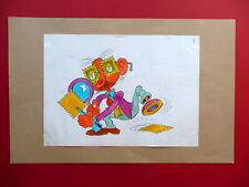 Bozzetto originale disegno usato  Italia
