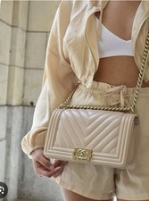 Chanel chevron quilted for sale  Lubbock