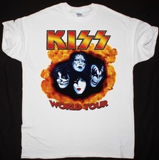 Camiseta branca Kiss World Tour 1997 comprar usado  Enviando para Brazil