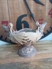 Carved wooden raindeer for sale  LICHFIELD
