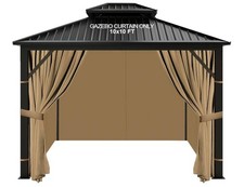 X10 gazebo curtains for sale  Katy