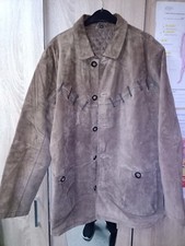 Wildlederjacke herren braun gebraucht kaufen  Zweibrücken