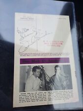 Frank sinatra signed for sale  Cleveland