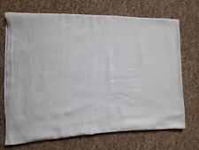 Rectangular white linen for sale  PONTEFRACT