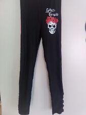 Leggings skull schwarz gebraucht kaufen  Treuenbrietzen