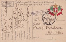Cartolina postale franchigia usato  Sannicandro di Bari
