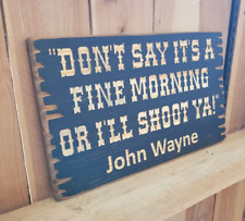 John wayne rustic for sale  Hutchinson