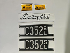 Adesivi decalcomanie lamborghi usato  Trapani