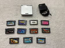 Consola Nintendo Game Boy Advance SP Plateada Con 11 Juegos Juegos Mario ¡Y Más! segunda mano  Embacar hacia Mexico