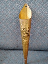 Vtg brass cone for sale  Coal Township