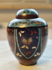 Kleine cloisonne deckelvase gebraucht kaufen  Hannover