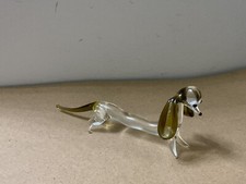 Glass dachshund dog for sale  SHANKLIN