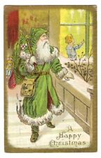 Christmas postcard green for sale  Pueblo