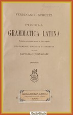 Piccola grammatica latina usato  Bari