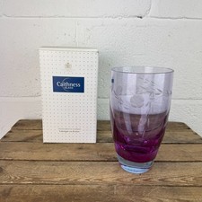 Caithness glass vase for sale  WIGSTON