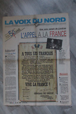 Voix nord supplement d'occasion  Tourcoing