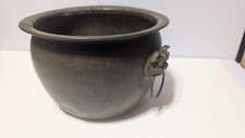 Antique brass cauldron d'occasion  Expédié en Belgium