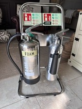 Fire extinguishers chrome for sale  ROTHERHAM