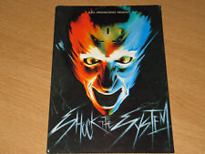 SHOCK TO THE SYSTEM - PLUMSTEAD - 1992 RAVE CLUB FLYER (A4) comprar usado  Enviando para Brazil