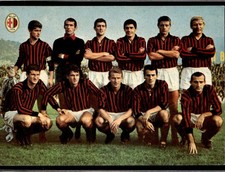 Cartolina formazione squadra usato  Italia